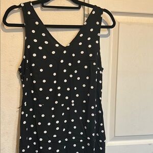 Polka Dot Sleeveless Dress